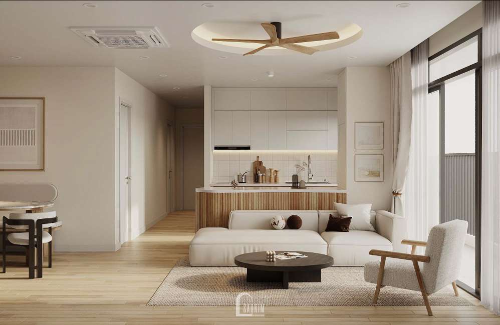 Thiết Kế Chung Cư Mang Phong Cách Japandi Dự Án HaNoi Paragon